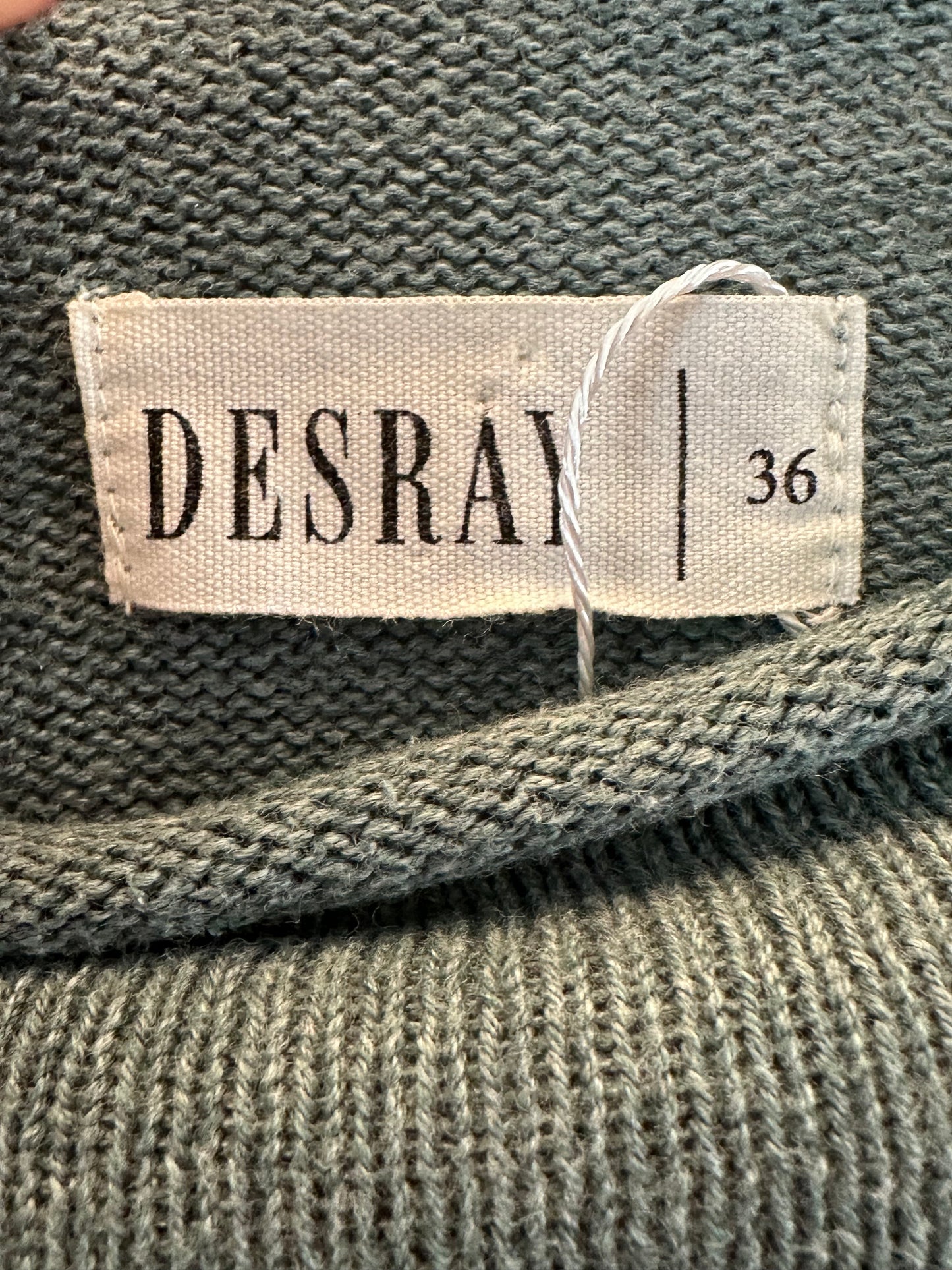 Teal green Desray jersey (size 36)
