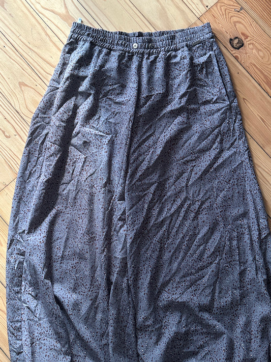 Desray grey animal print pants (size 36)