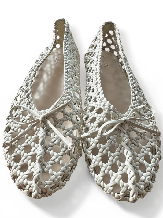 Poetry braided flats (size 5)