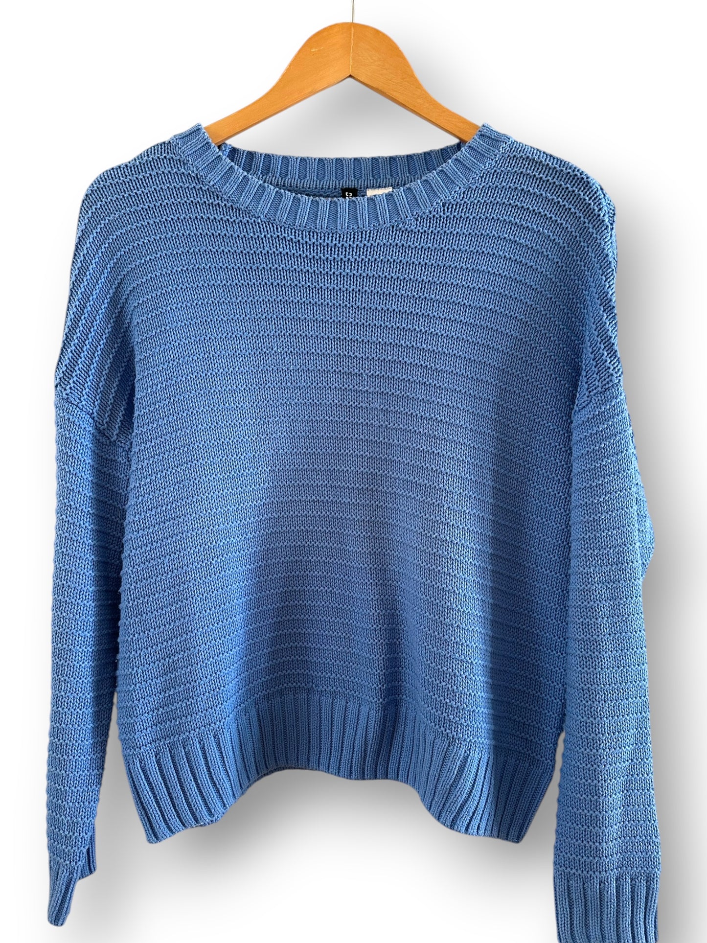 H&M ribbed blue jersey (small)